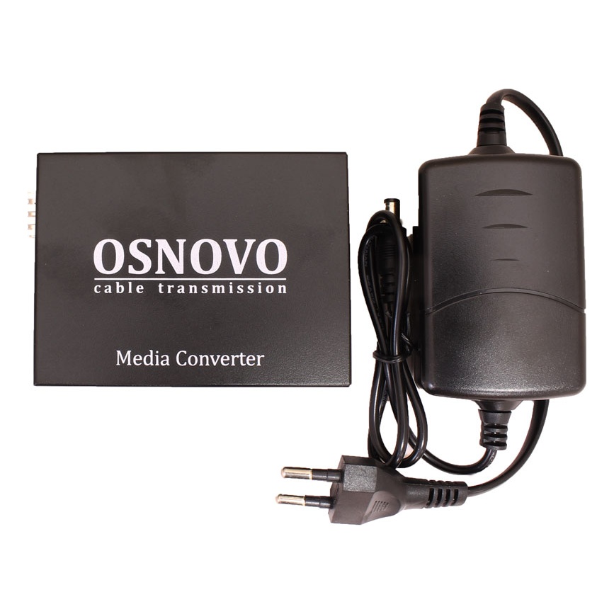 OSNOVO OMC-1000-11X OMC-1000-11X Медиаконвертер Gigabit Ethernet 1xRJ45, 1xSFP