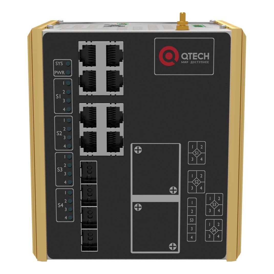 QTECH QSW-2130-8T4G-DC Коммутатор