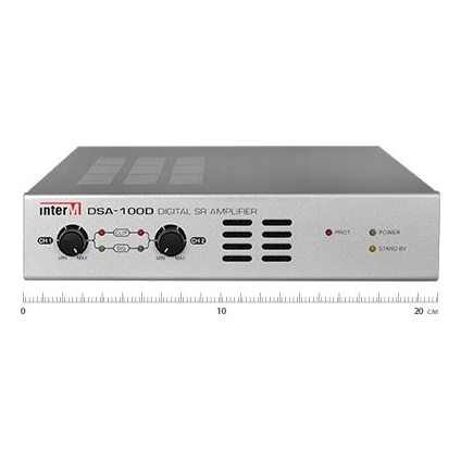 Inter-M DSA-100D Двухканальный цифровой усилитель мощности, 2x100 Вт, 20-20000 Гц
