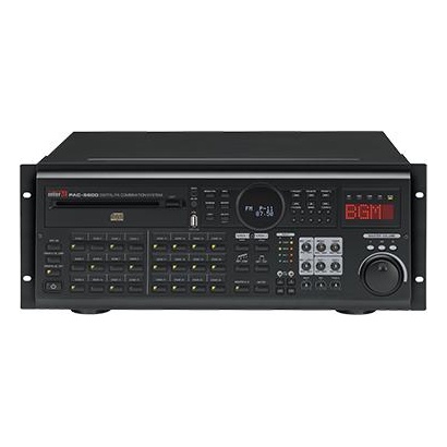 Inter-M PAC-5600 Цифровая комбинированная система, 24 зоны, 2 х 300 Вт, CD, USB, DRP, тюнер, тревожное сообщение