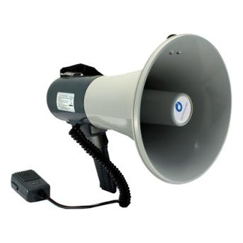 Inter-M TS-135BC Мегафон ручной 25/35 Вт с выносным микрофоном и сигналом сирены, 12 В