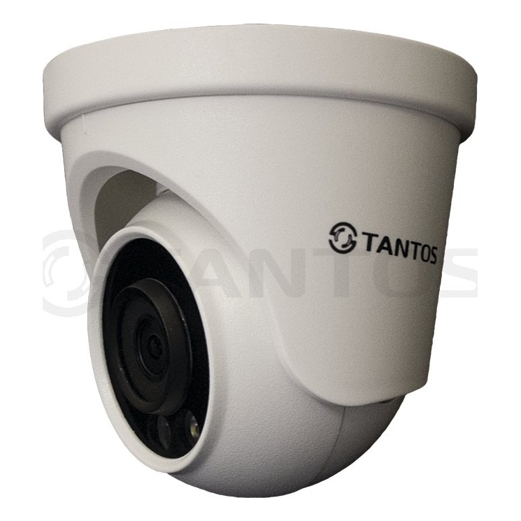 TANTOS TSc-E2HDfN - Купольная видеокамера для помещений 4в1 (AHD
