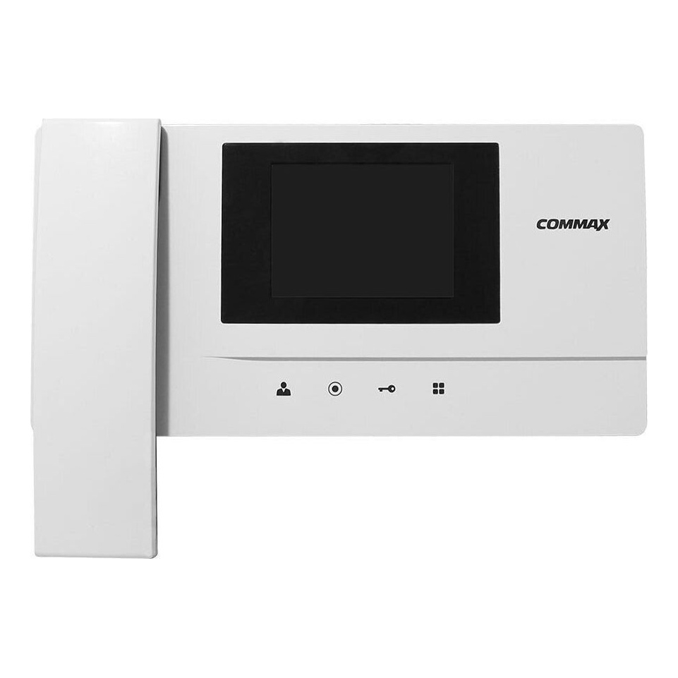 Commax CDV-35A/VZ WHI Монитор цветной видеодомофона, совместимый с координатно-матричными домофонами, цвет Белый