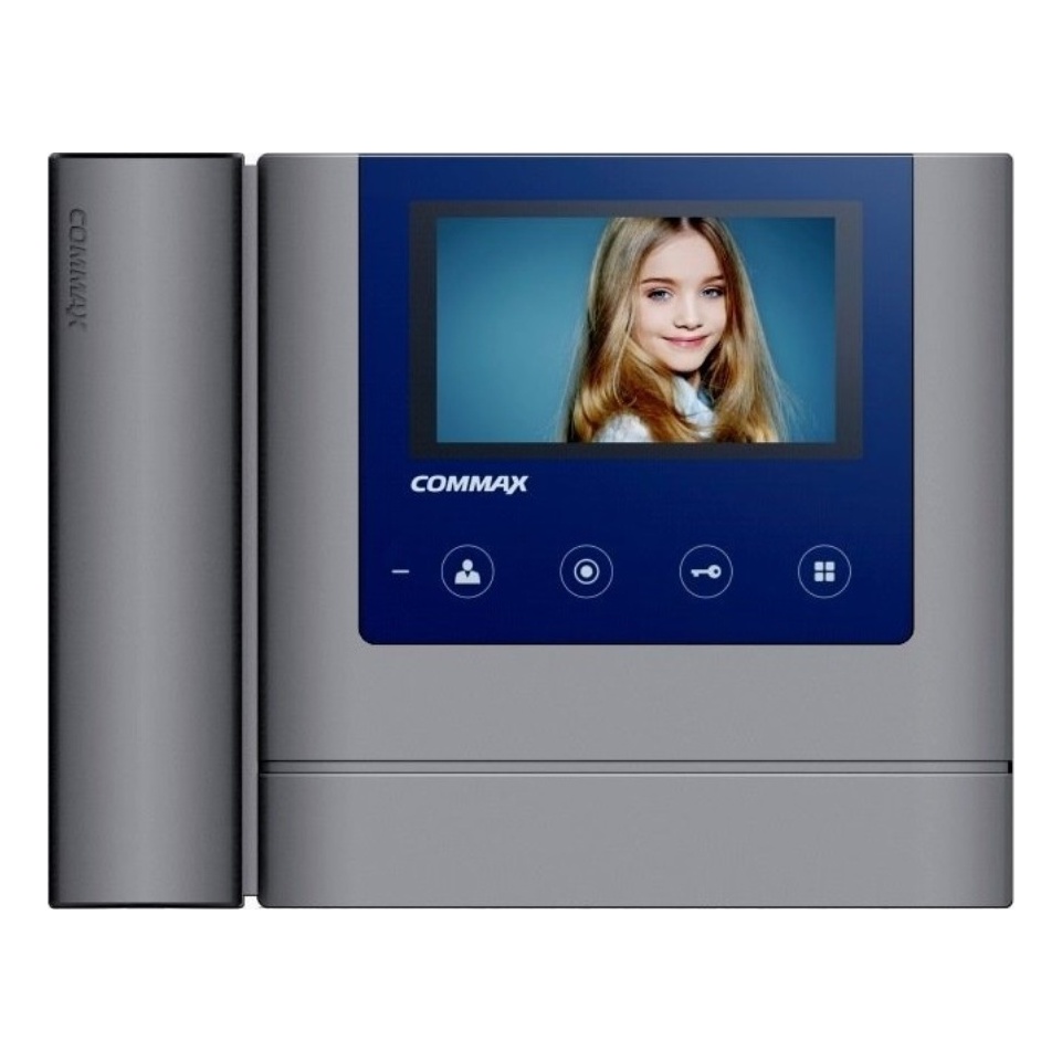Commax CDV-43MH/VZ BLU Монитор цветной видеодомофона, совместимый с координатно-матричными домофонами, цвет Синий