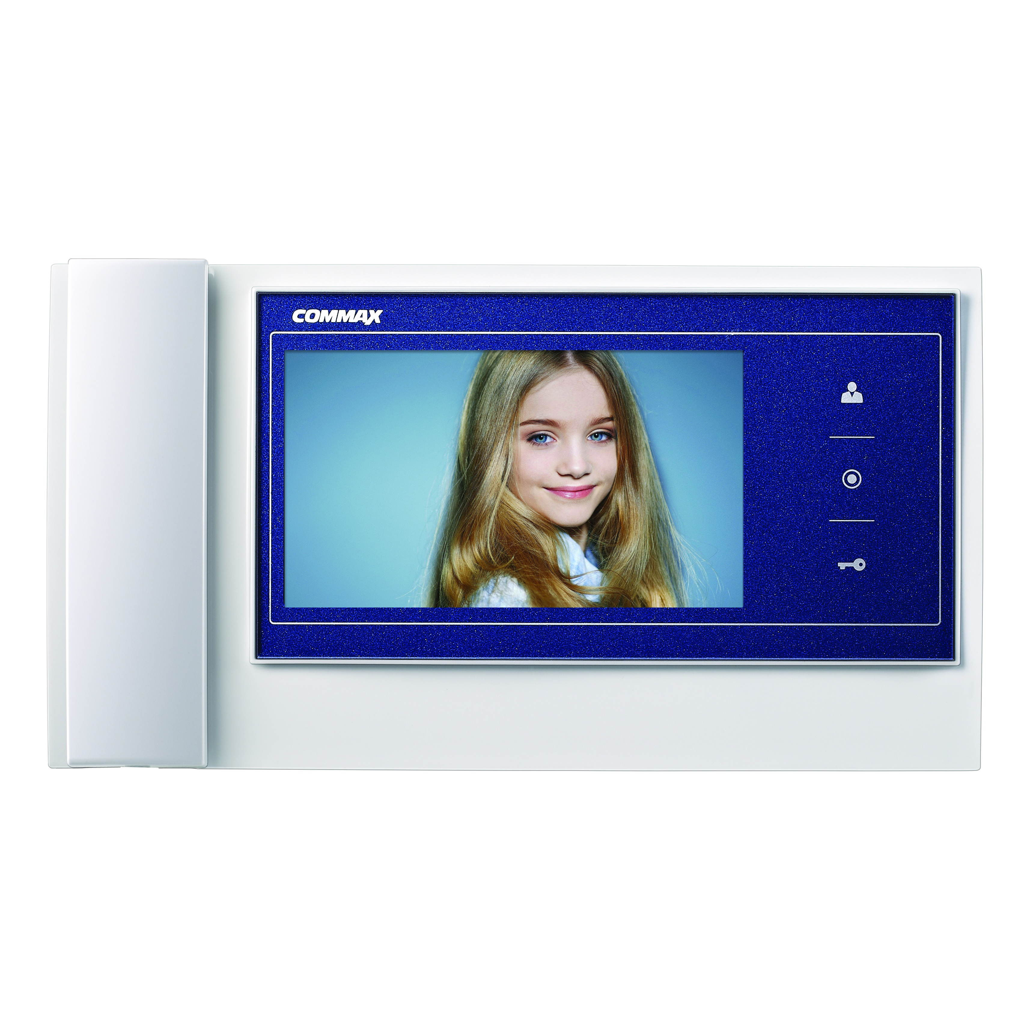 Commax CDV-70K/VZ BLU Монитор цветной видеодомофона, совместимый с координатно-матричными домофонами, цвет Синий