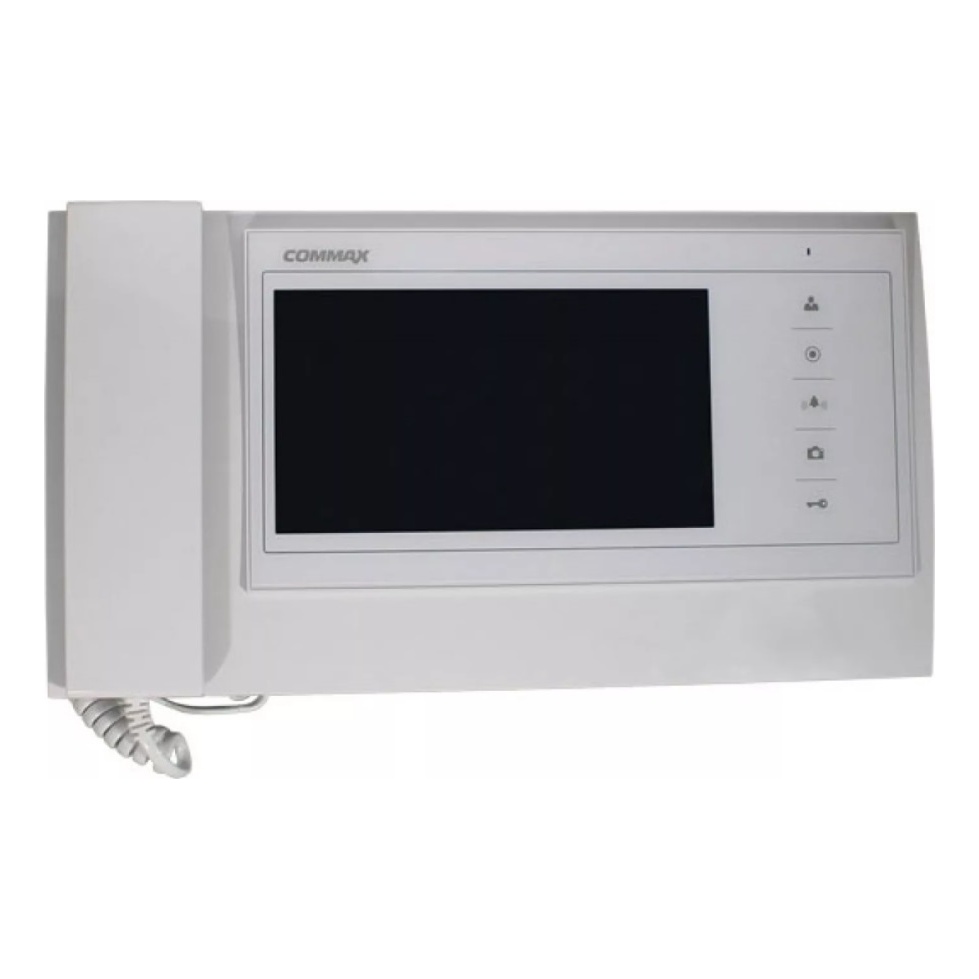 Commax CDV-70KM/VZ WHI Монитор цветной видеодомофона, совместимый с координатно-матричными домофонами, цвет Белый
