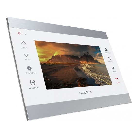 Slinex SL-07IPHD Silver+White TFT LCD дисплей