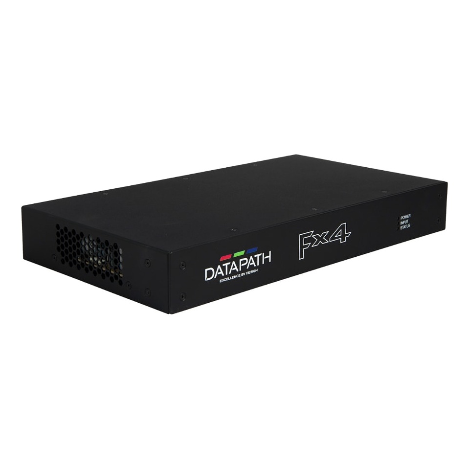 Контроллер видеостены Datapath Fx4/H 4K display wall controller w/HDCP - HDMI outputs (Б/У оборудование, незначительные царапины, сколы)