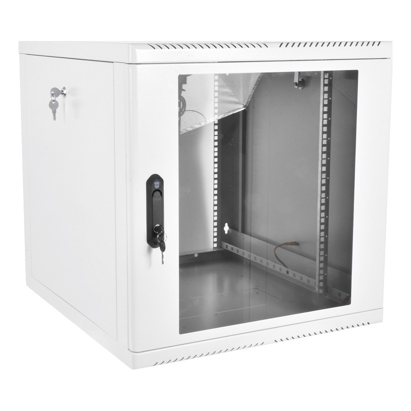 ЦМО ШРН-М-9.500 Шкаф телекоммуникационный настенный разборный 9U (600 × 520), съемные стенки, дверь стекло