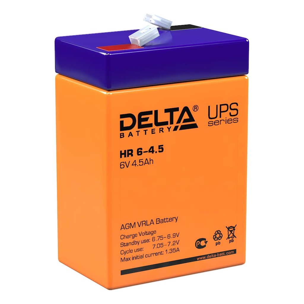 Delta battery HR 6-4.5 Аккумуляторная батарея