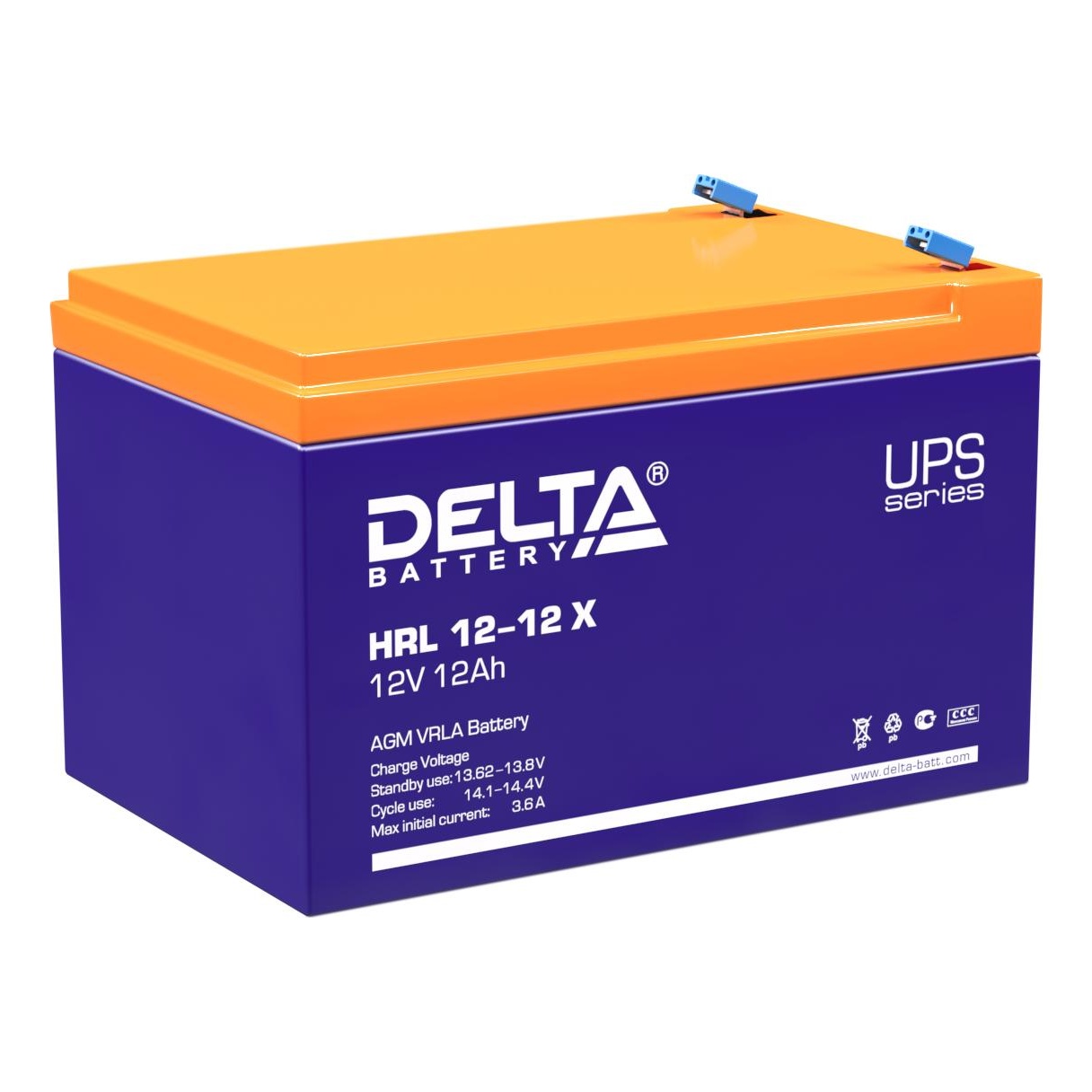 Delta battery HRL 12-12 X Аккумуляторная батарея