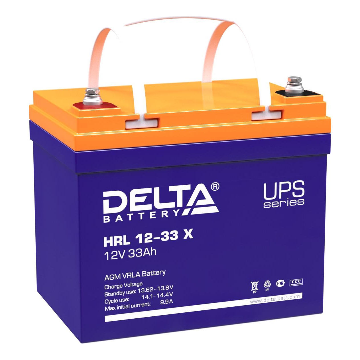 Delta battery HRL 12-33 X Аккумуляторная батарея