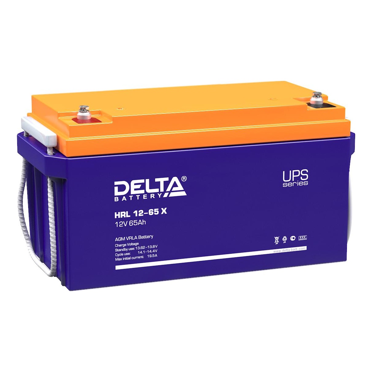 Delta battery HRL 12-65 X Аккумуляторная батарея