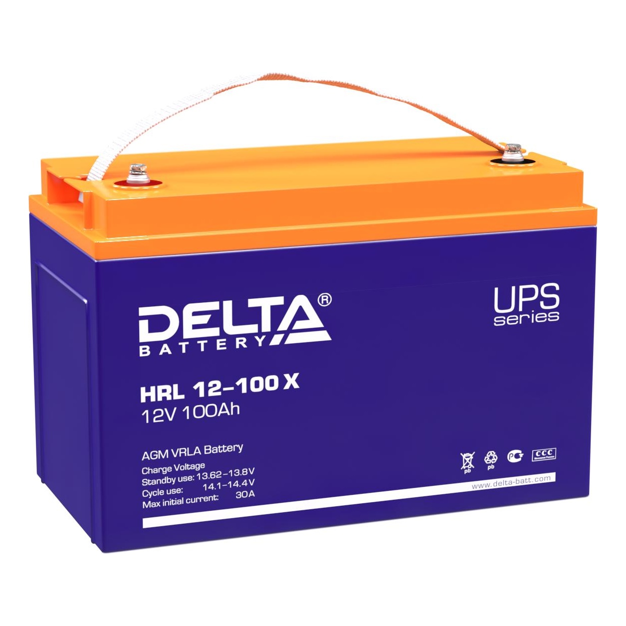Delta battery HRL 12-100 X Аккумуляторная батарея