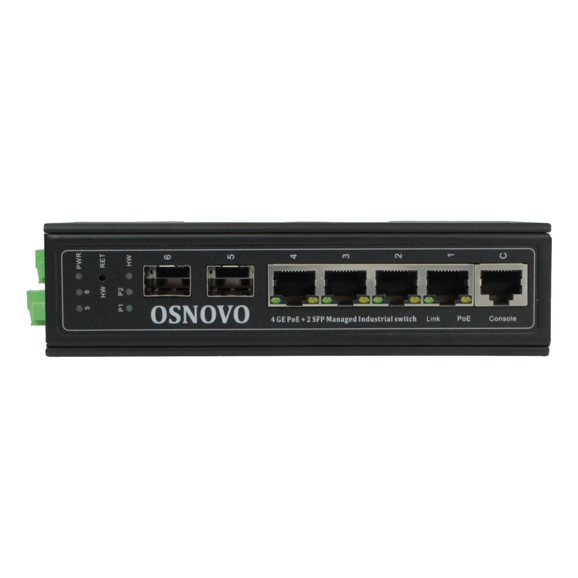OSNOVO SW-80402/ILS(port 90W,180W) Коммутатор