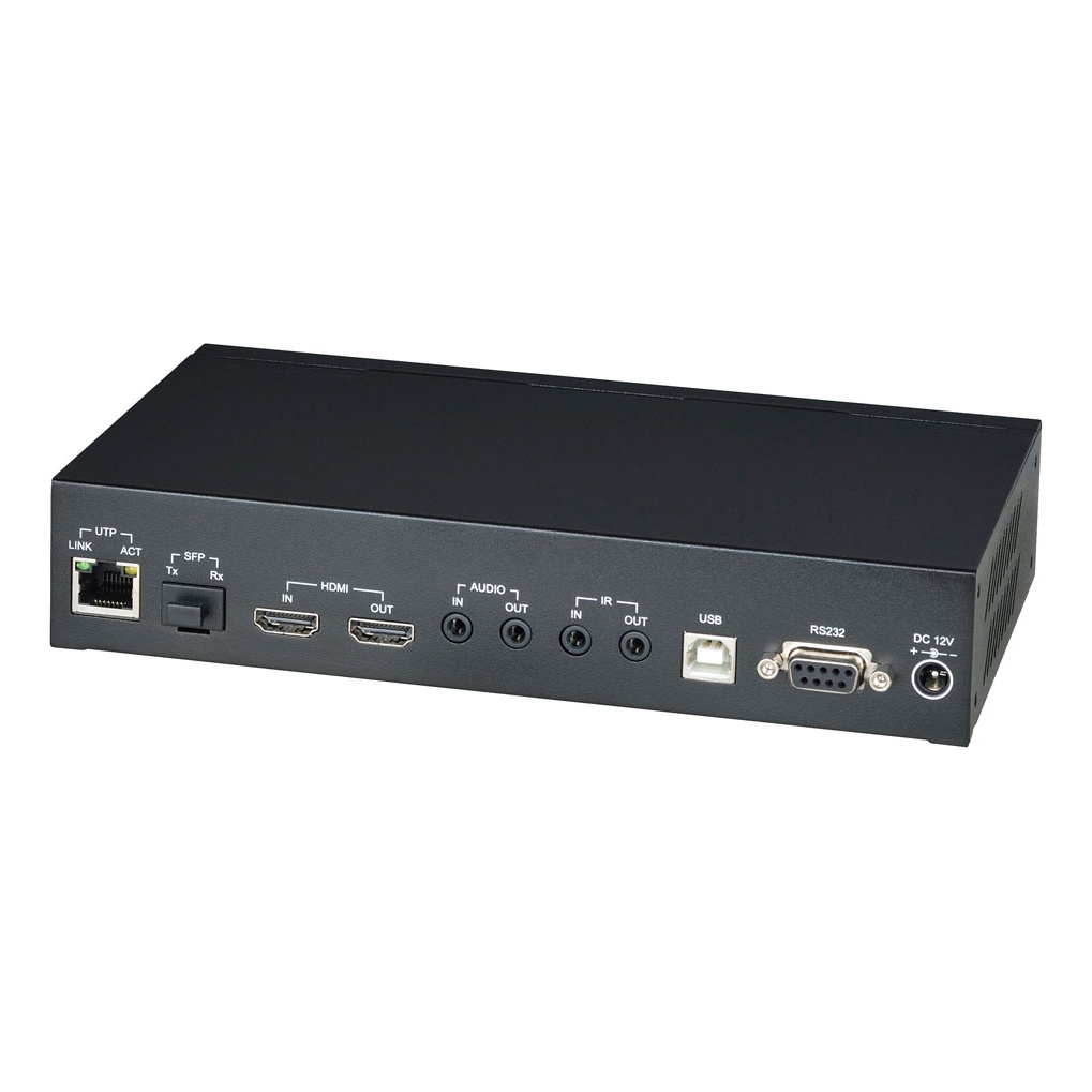 SC&T HKM02BT-4K Передатчик KVM: HDMI(1.4, до 4K(30Гц), USB, аудио, RS232 и ИК сигналов по Ethernet до 150м (CAT5e/CAT6)