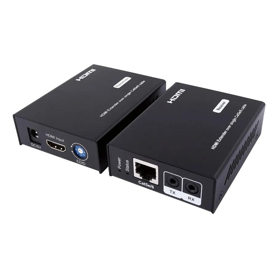 OSNOVO TA-Hi/4+RA-Hi/4 Комплект для передачи HDMI и ИК сигнала управления по одному кабелю витой пары CAT5e/6 до 50м