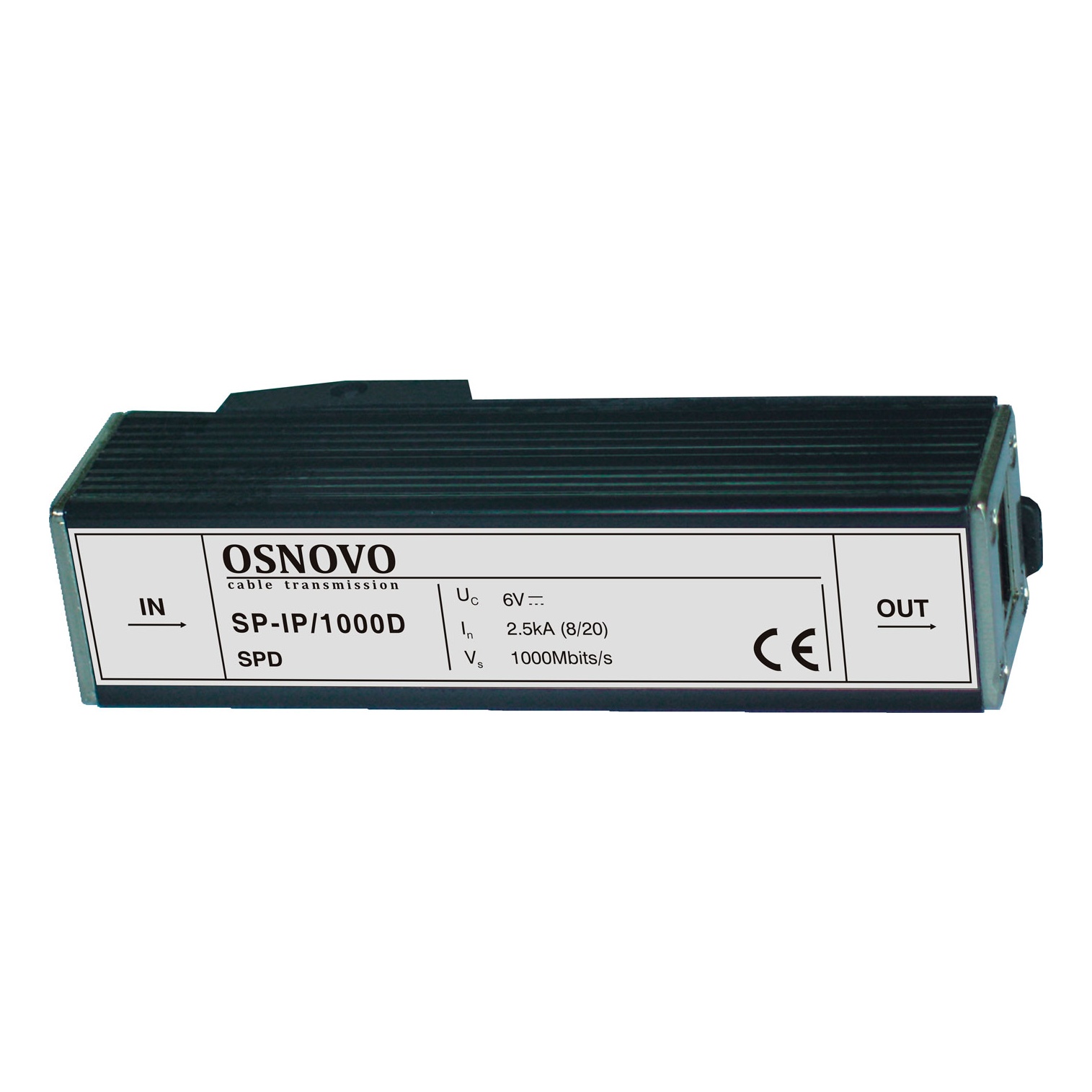 OSNOVO SP-IP/1000D Устройство грозозащиты для локальной вычислительной сети (скорость до 1000 Мб/с)