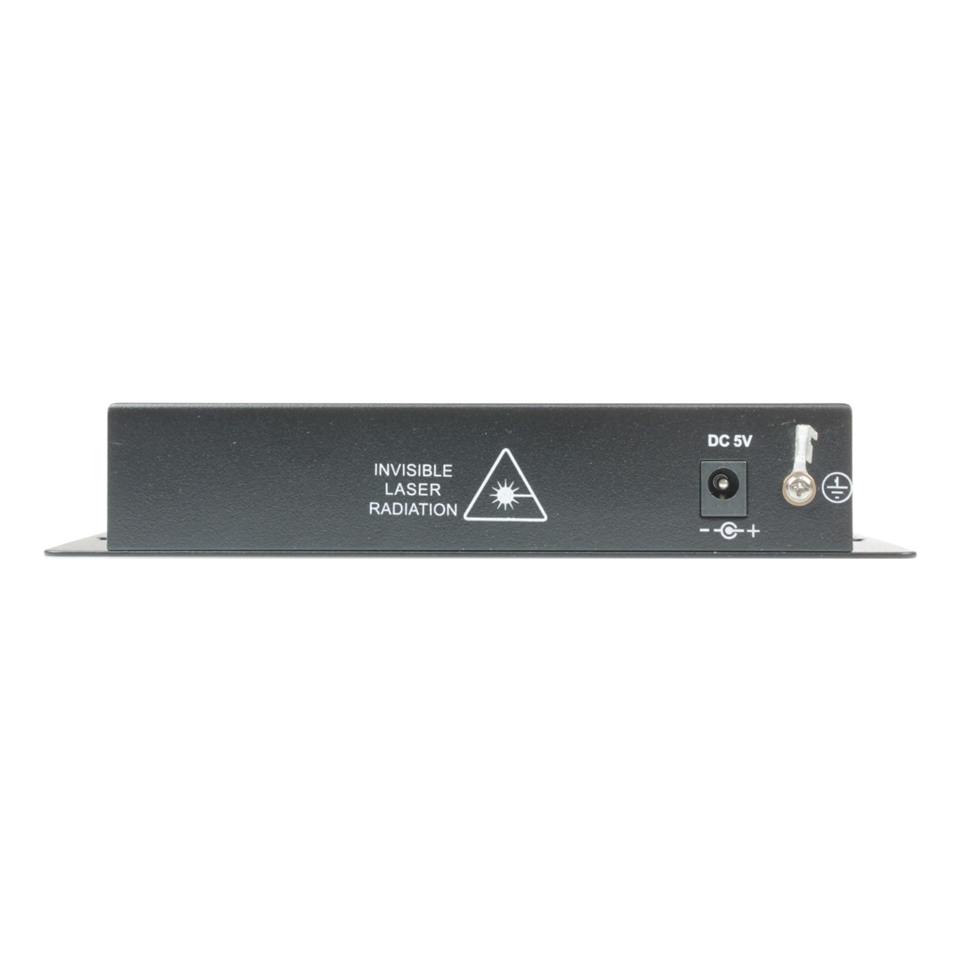 OSNOVO RA-H22-15F Оптический приемник 2 каналов видео HDCVI/HDTVI/AHD/CVBS и 1 двунаправленного канала управления (RS485/полудуплекс) по одномодовому оптоволокну до 20км