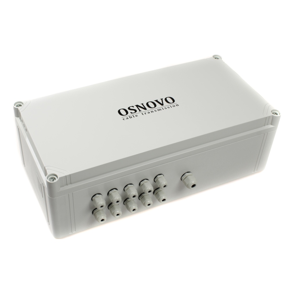 OSNOVO SW-80802-WL(port 90W) SW-80802-WL(port 90W) Уличный управляемый (L2+) PoE коммутатор на 10 портов