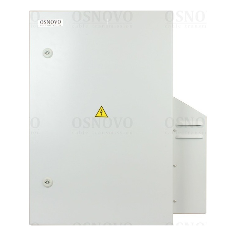 OSNOVO OS-46PB1 Уличная станция с термоэлектрическим охладителем, термостабилизацией,теплоизоляцией, резервным питанием и оптическим кроссом
