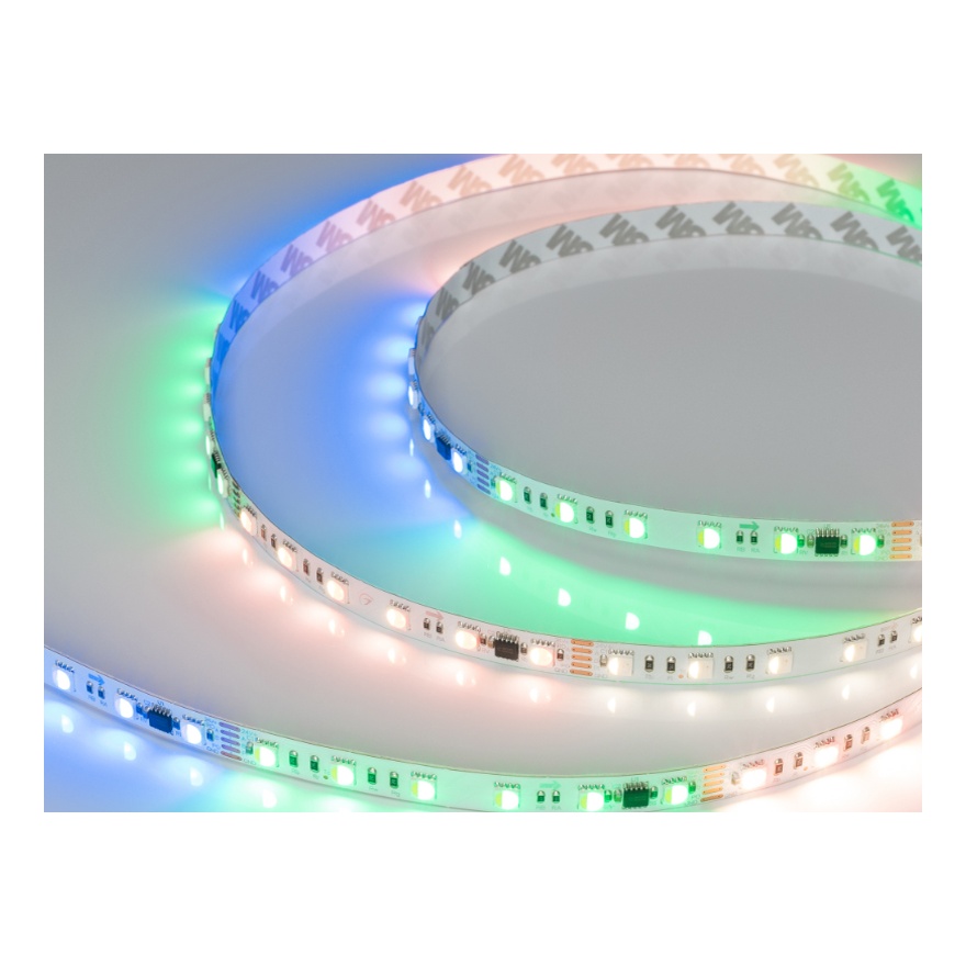 ARLIGHT Светодиодная лента герметичная DMX-PFS-B60-12mm (14 W/m, IP68, 5060, 5m) (LUX, 24, RGB) 2977990396087