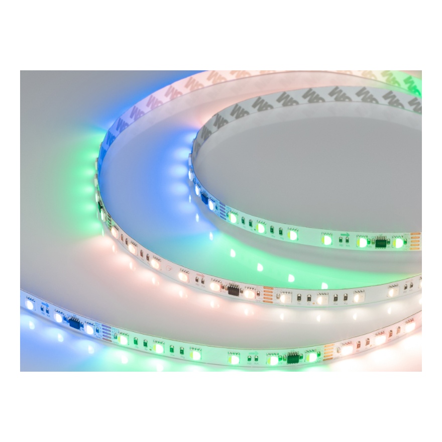 ARLIGHT Светодиодная лента герметичная DMX-PS-B60-12mm (14 W/m, IP67, 5060, 5m) (LUX, 24, RGB) 2977990391822