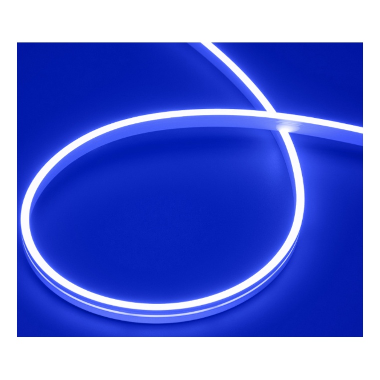 ARLIGHT Светодиодная лента герметичная MOONLIGHT-SIDE-A168-4x10mm 24V (7.2 W/m, IP65, 5m, wire x2) (Синий) 2977990383148