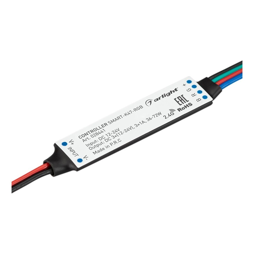 ARLIGHT Контроллер SMART-K47-RGB (12-24V, 3x1A, 2.4G) 2977990284414