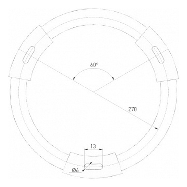 ARLIGHT Светильник SP-RONDO-R600-60W (120 deg) (Белый, 220, Теплый белый) 2977990348239