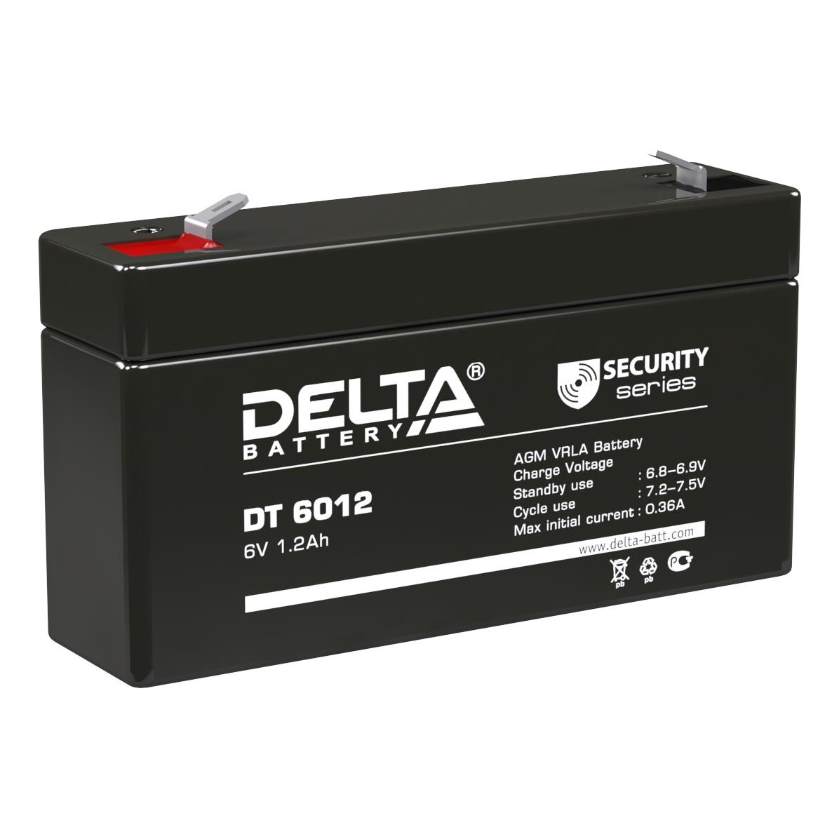 Delta battery DT 6012 Аккумуляторная батарея