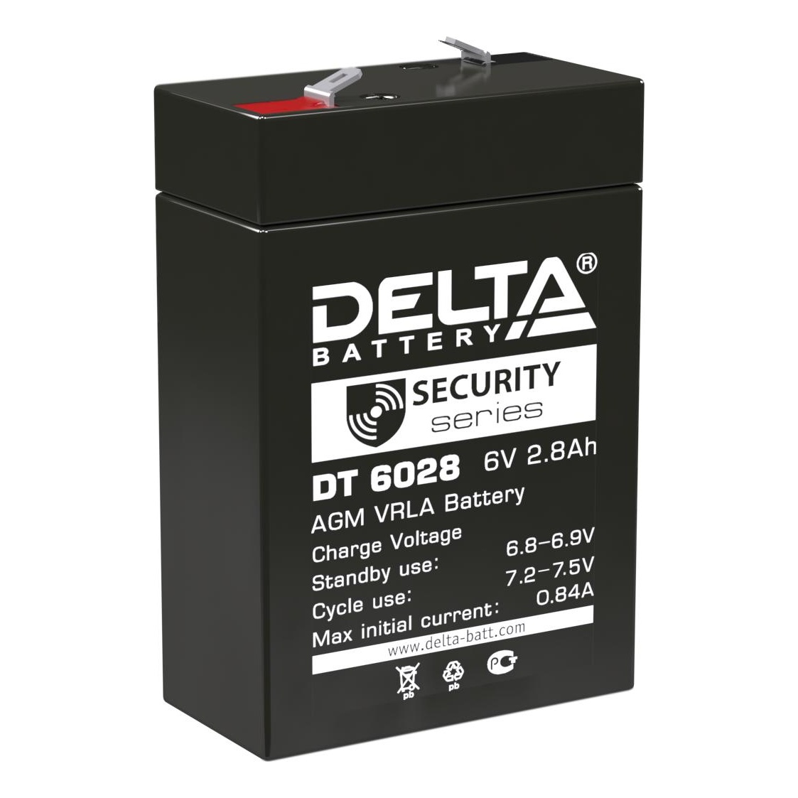 Delta battery DT 6028 Аккумуляторная батарея