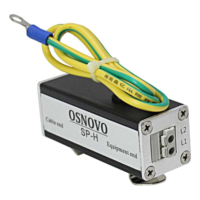 OSNOVO SP-H Устройство грозозащиты цепей видео HDCVI/HDTVI/AHD одноканальное для кабеля витой пары